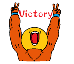 Fruit muscle sticker #3708855