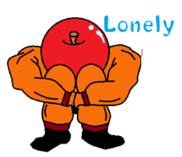 Fruit muscle sticker #3708856