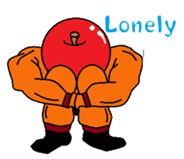 Fruit muscle sticker #3708856