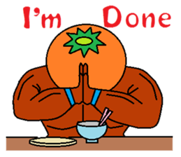 Fruit muscle sticker #3708865