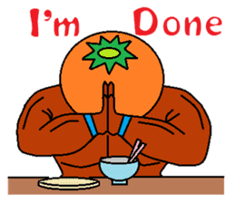 Fruit muscle sticker #3708865