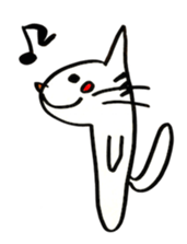 Fish and Cat sticker #3709115