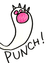 Fish and Cat sticker #3709119