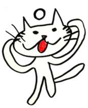 Fish and Cat sticker #3709121