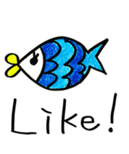 Fish and Cat sticker #3709124