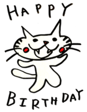 Fish and Cat sticker #3709127