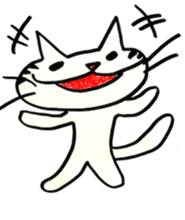 Fish and Cat sticker #3709128