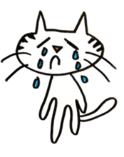 Fish and Cat sticker #3709130