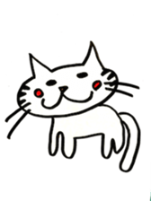 Fish and Cat sticker #3709134