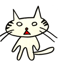 Fish and Cat sticker #3709139