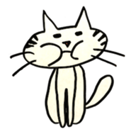 Fish and Cat sticker #3709141