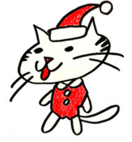 Fish and Cat sticker #3709146