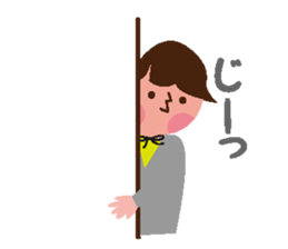 Happy Family ver.1 Baby sticker #3709411