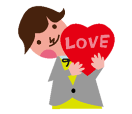 Happy Family ver.1 Baby sticker #3709414