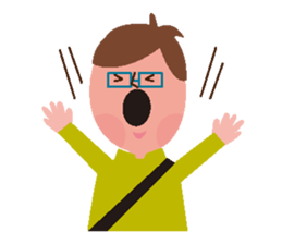 Happy Family ver.1 Baby sticker #3709424