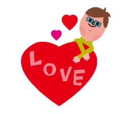 Happy Family ver.1 Baby sticker #3709428