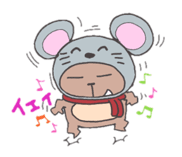 Finish becoming; a bear sticker #3709753