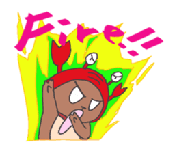 Finish becoming; a bear sticker #3709762