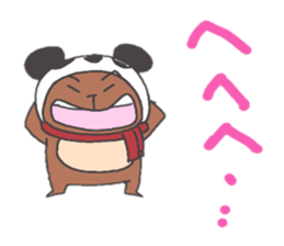 Finish becoming; a bear sticker #3709780