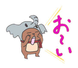 Finish becoming; a bear sticker #3709781