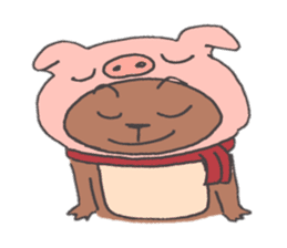 Finish becoming; a bear sticker #3709782