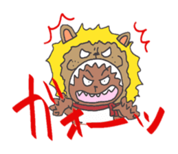 Finish becoming; a bear sticker #3709783