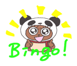 Finish becoming; a bear sticker #3709785