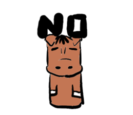 Horse chan sticker #3710604