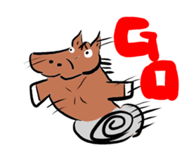 Horse chan sticker #3710609