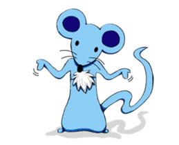 Nezumi-kun (The mouse) sticker #3710713