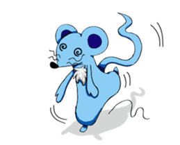 Nezumi-kun (The mouse) sticker #3710724