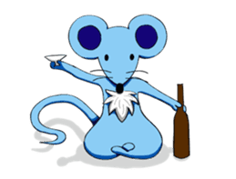 Nezumi-kun (The mouse) sticker #3710733