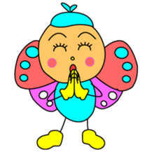 Cute picture and various gestures sticker #3710932