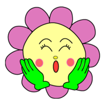 Cute picture and various gestures sticker #3710935