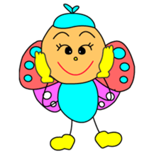 Cute picture and various gestures sticker #3710937