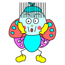 Cute picture and various gestures sticker #3710950