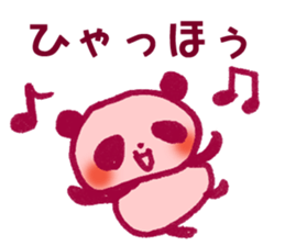 PINK PINK  PANDA sticker #3711353