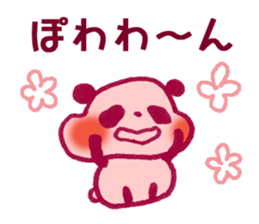 PINK PINK  PANDA sticker #3711356