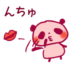 PINK PINK  PANDA sticker #3711357