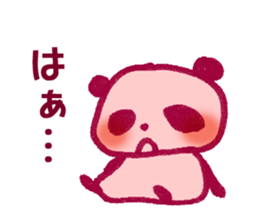 PINK PINK  PANDA sticker #3711366