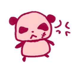 PINK PINK  PANDA sticker #3711367