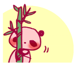 PINK PINK  PANDA sticker #3711373