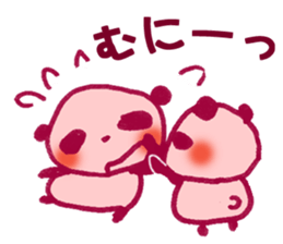 PINK PINK  PANDA sticker #3711375