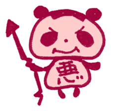 PINK PINK  PANDA sticker #3711388