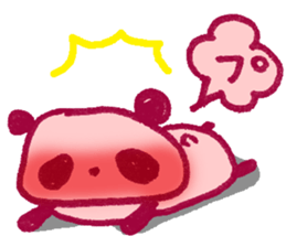 PINK PINK  PANDA sticker #3711390