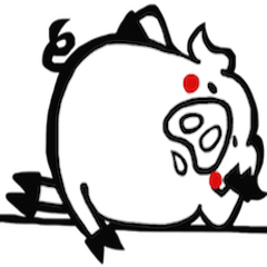 Mr.white pig