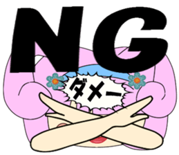 Bunny Tiara Girl part2 sticker #3712570