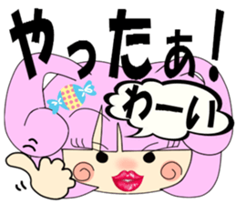 Bunny Tiara Girl part2 sticker #3712578
