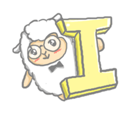 Nerdy Llama sticker #3712896