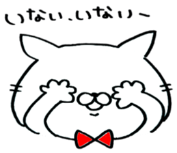 Loose cat and rabbit sticker #3713433